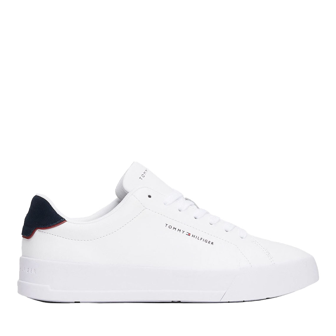Tommy Hilfiger Essential Court Leather Detail Sneaker